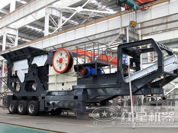 流动颚式碎石机 流动颚式碎石机