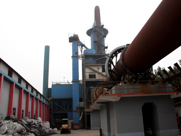 陕西汉中白云石回转窑生产线