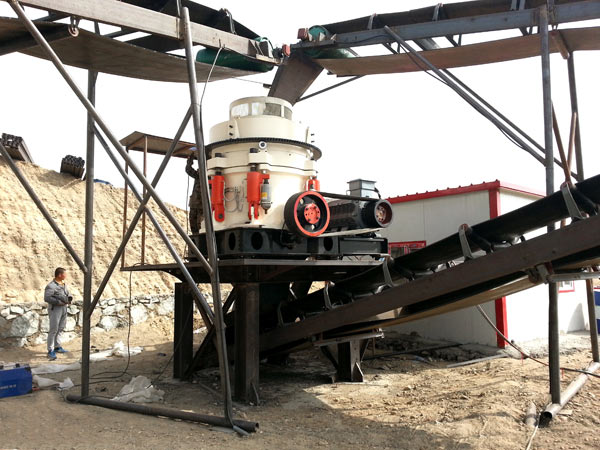 山东铁矿石破碎生产现场