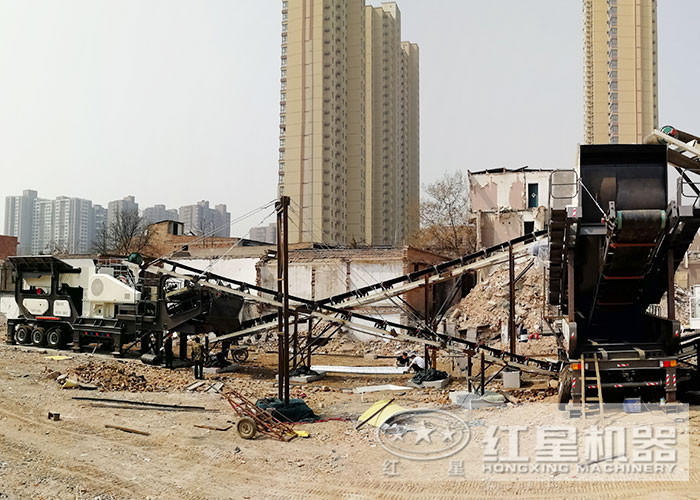 西安建筑垃圾粉碎现场 西安建筑垃圾粉碎现场