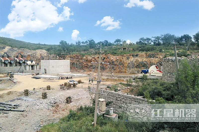 石料加工设备现场 石料加工设备现场