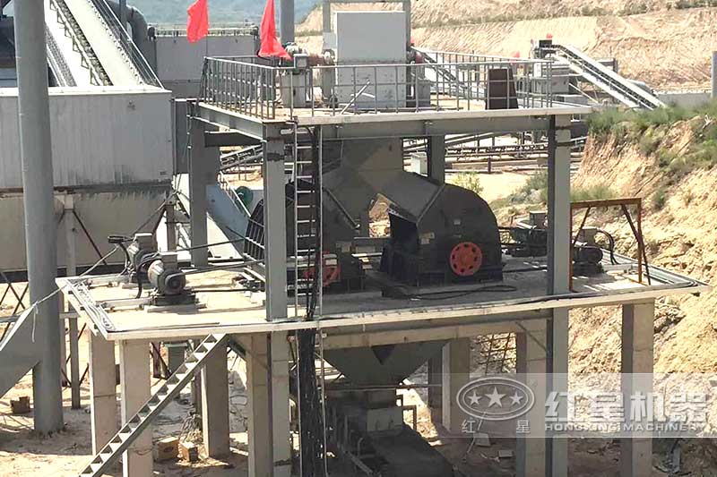 山西晋城煤矸石制砂生产线