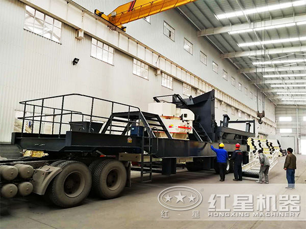 移动式制砂机厂区展示 移动式制砂机厂区展示