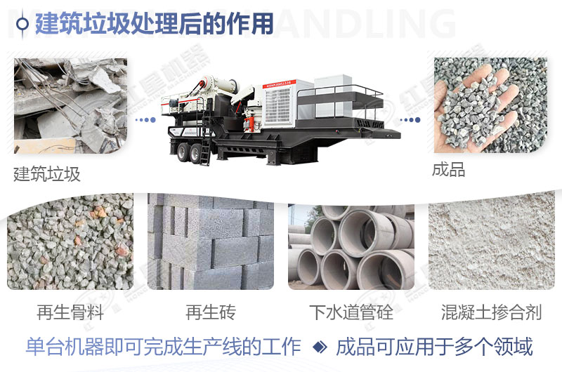 破碎后应用范围非常广 破碎后应用范围非常广